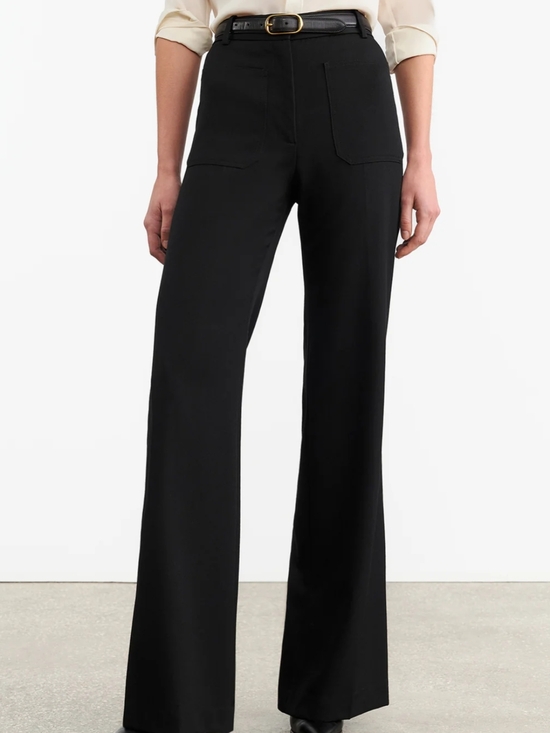 Nili Lotan Pants - Nili Lotan Christophe Wool Pant - Size 12